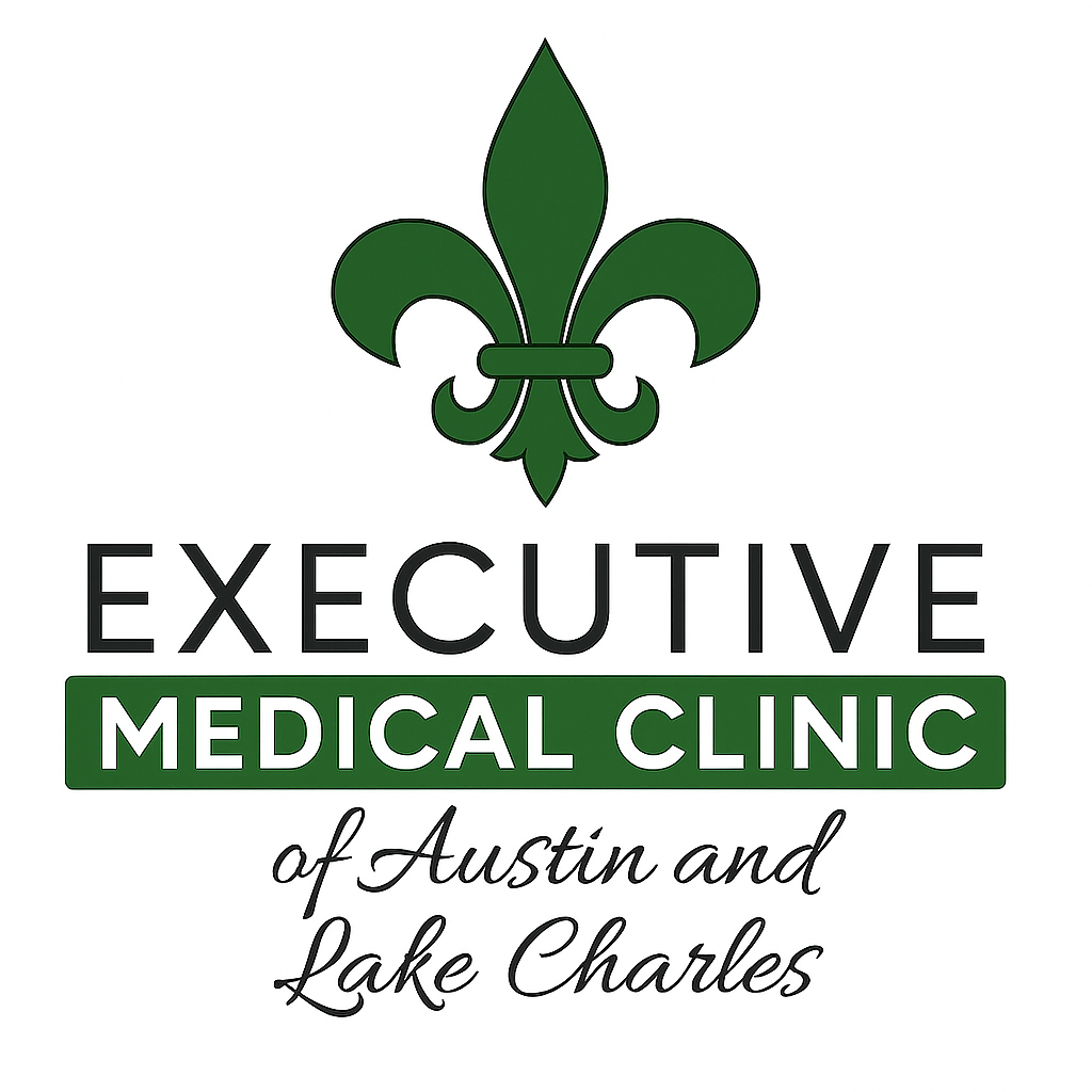 Executive Medical Clinic of Austin and Lake Charles logo